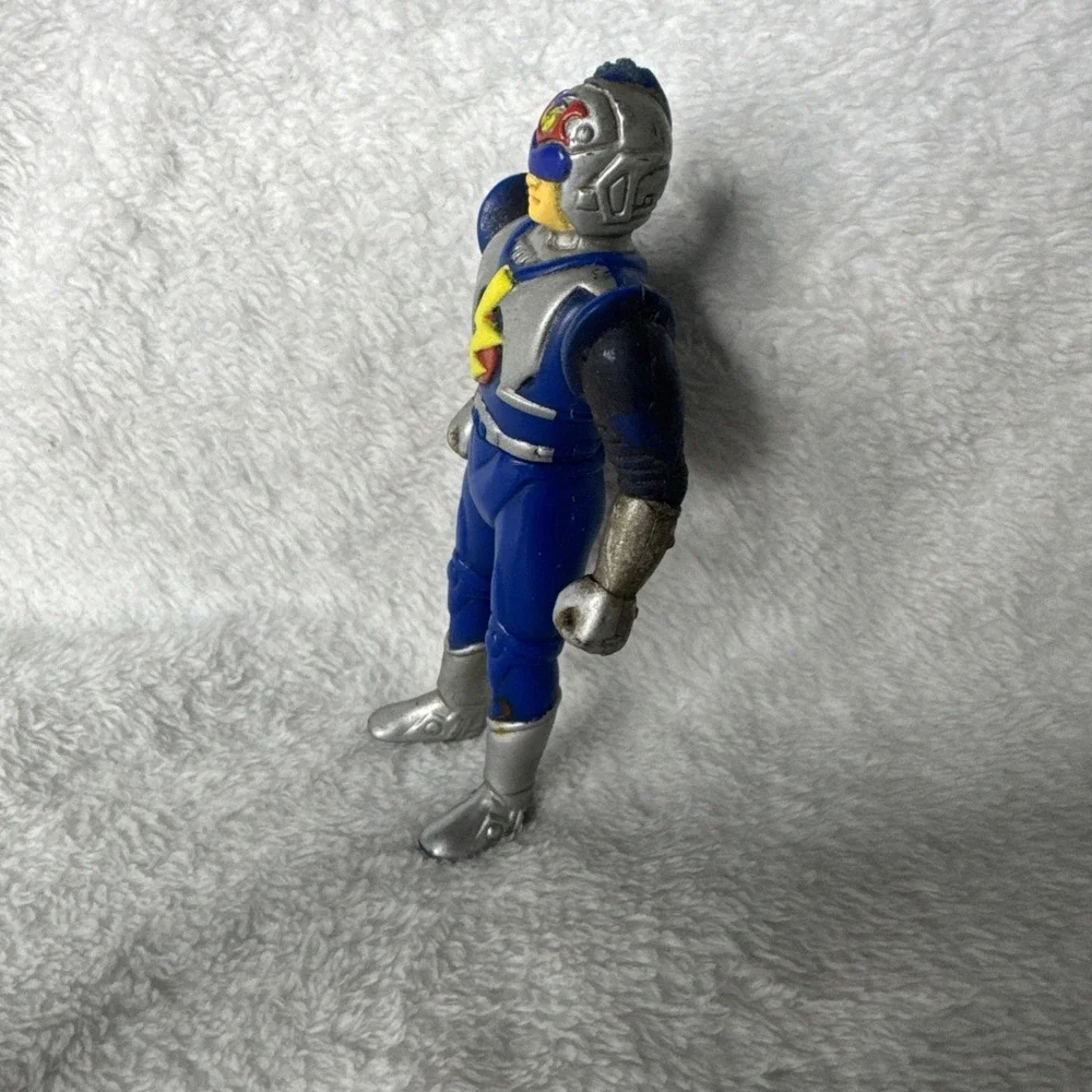 Vintage‎ PVC Mega Power Fighters Flash Blue 4.7